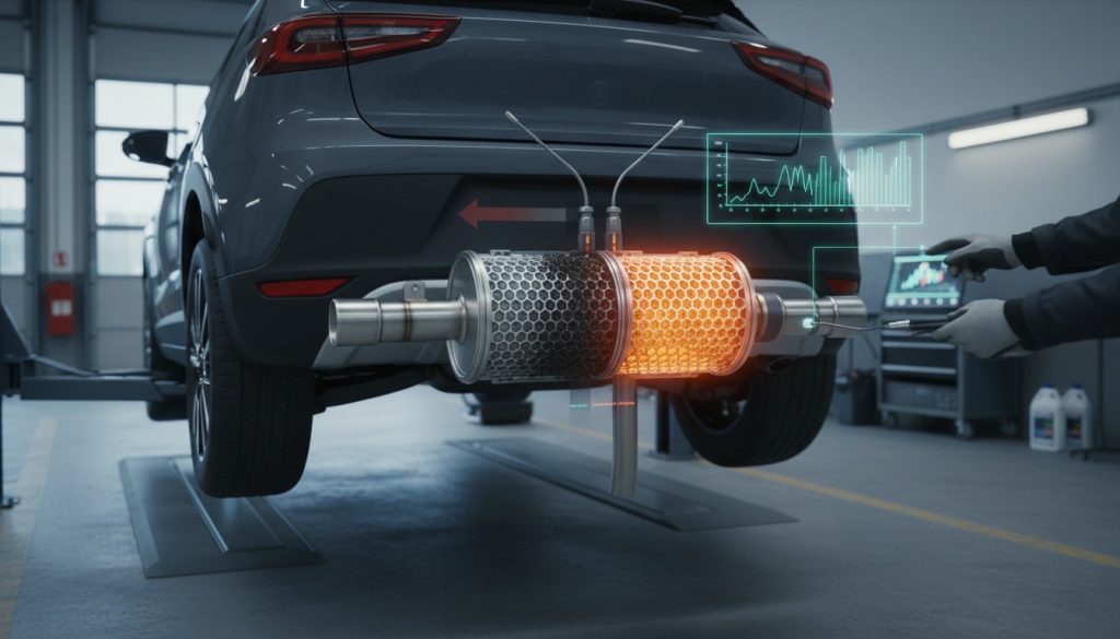 Как работает сажевый фильтр на CX-3: регенерация шаг за шагом
